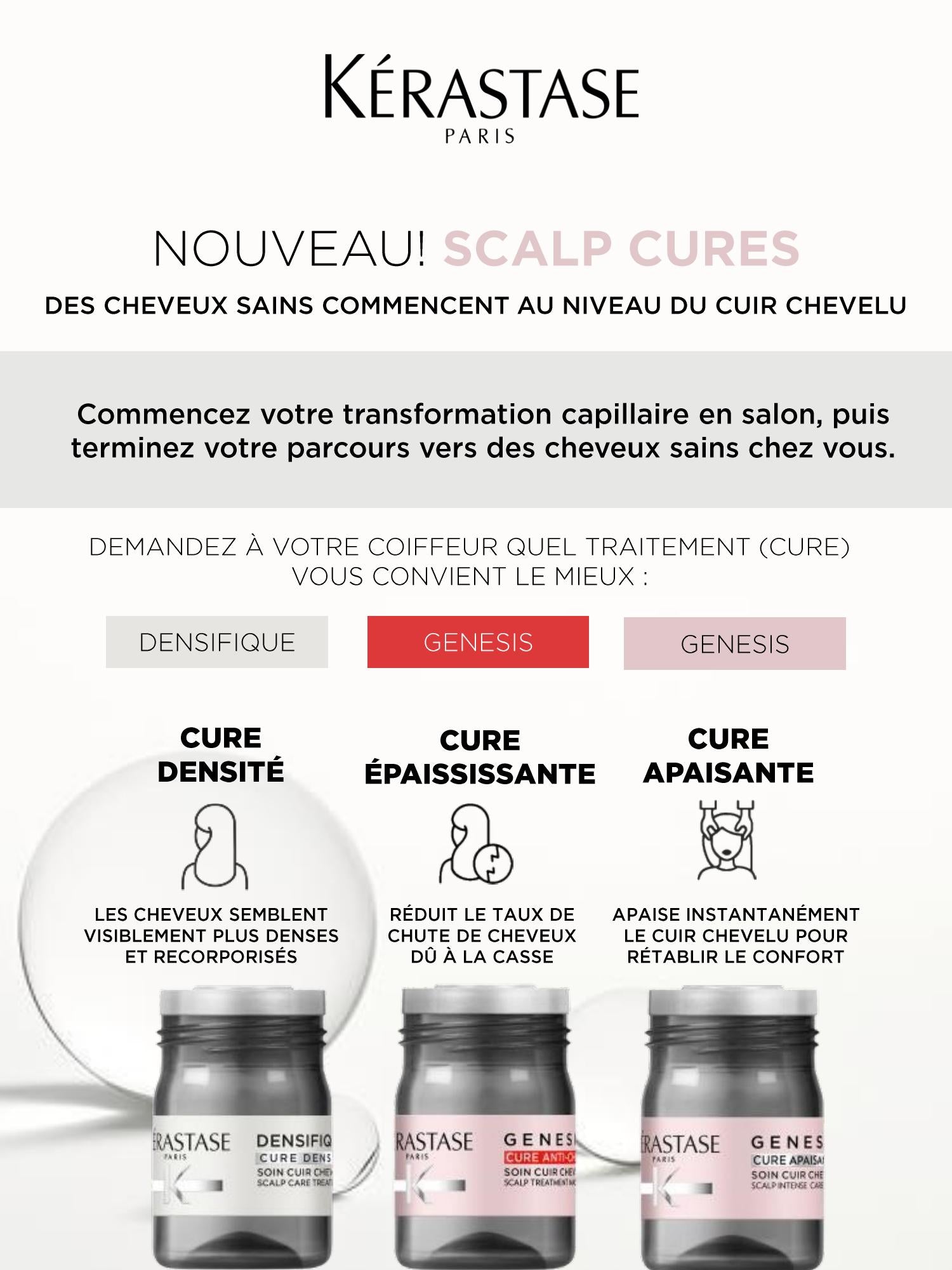 Cure apaisante intensive pour Cuir Chevelu Sensible 10X 6ml