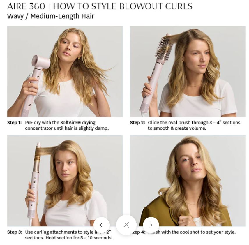 T3 Aire 360 – Séchoir & Set de Styling « Blowout » de Luxe